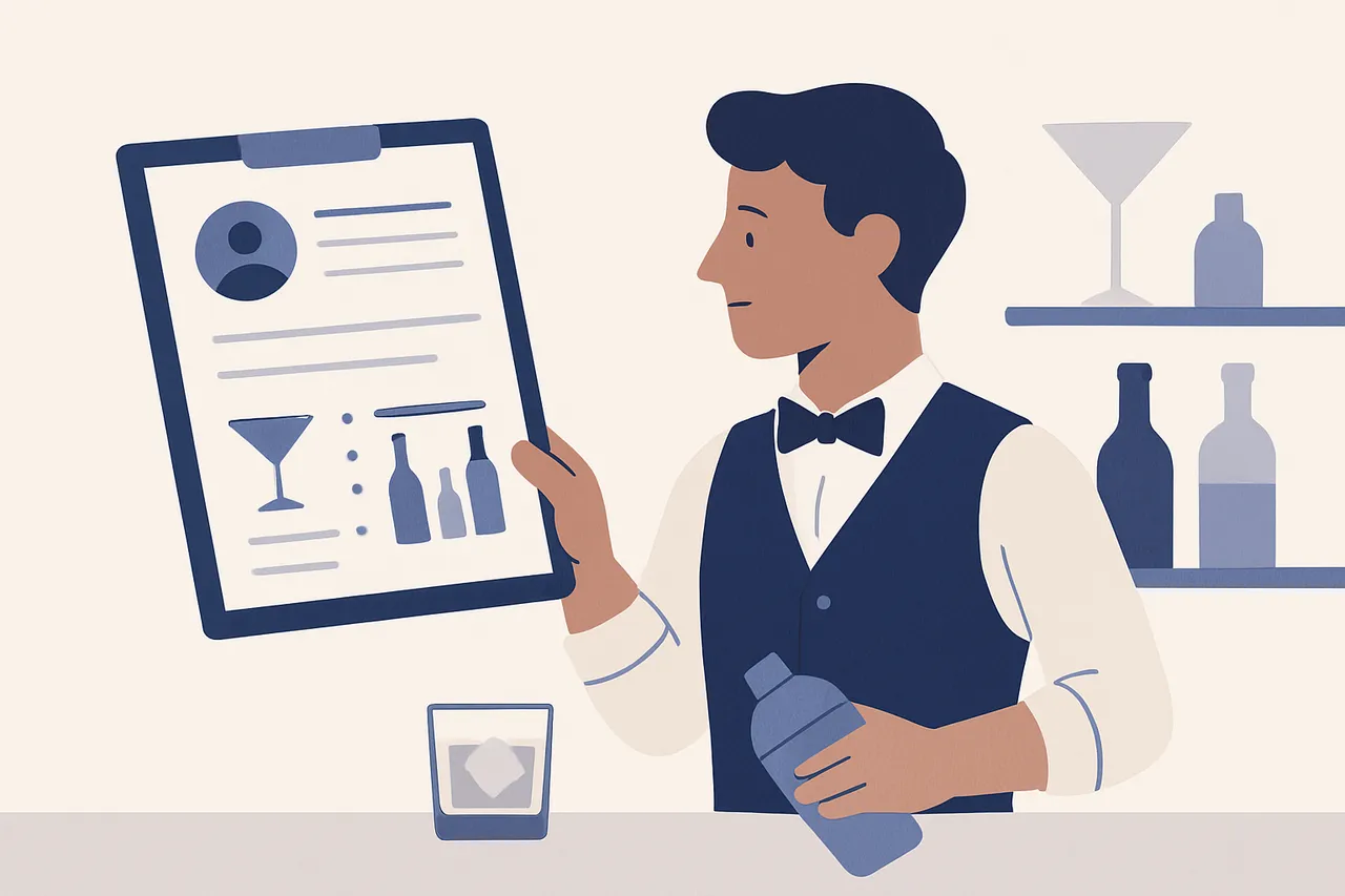 How to Write a Bartender Resume: Tips & Examples