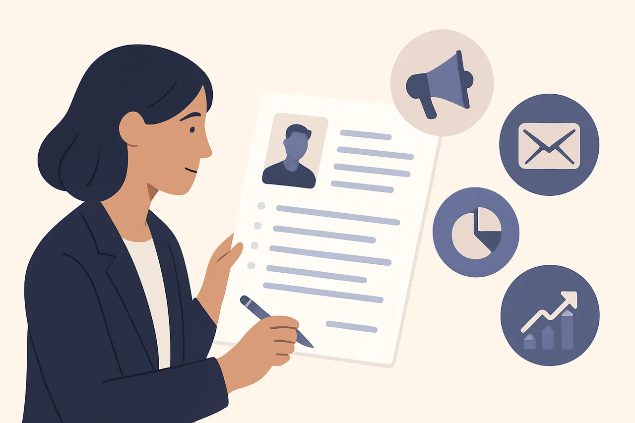 How to List Digital Marketing on Your Resume Effectively