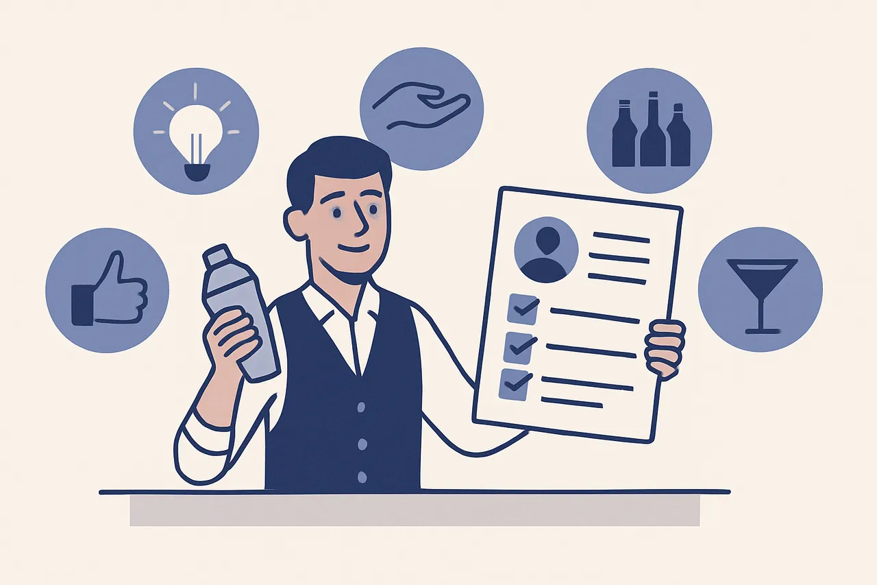 Top Resume Skills for Bartenders to Stand Out