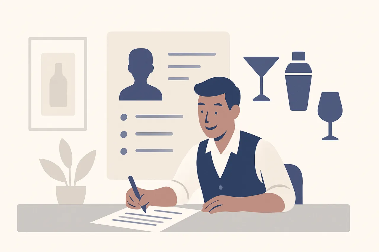 Bartender Resume Objective Examples for Entry-Level & Career Change