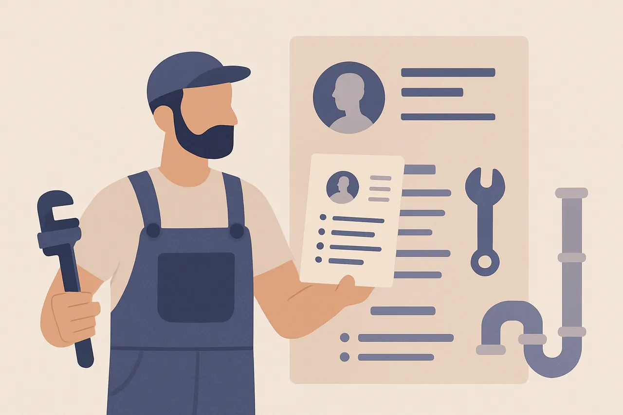 How to Write a Plumber Resume: Examples and Tips