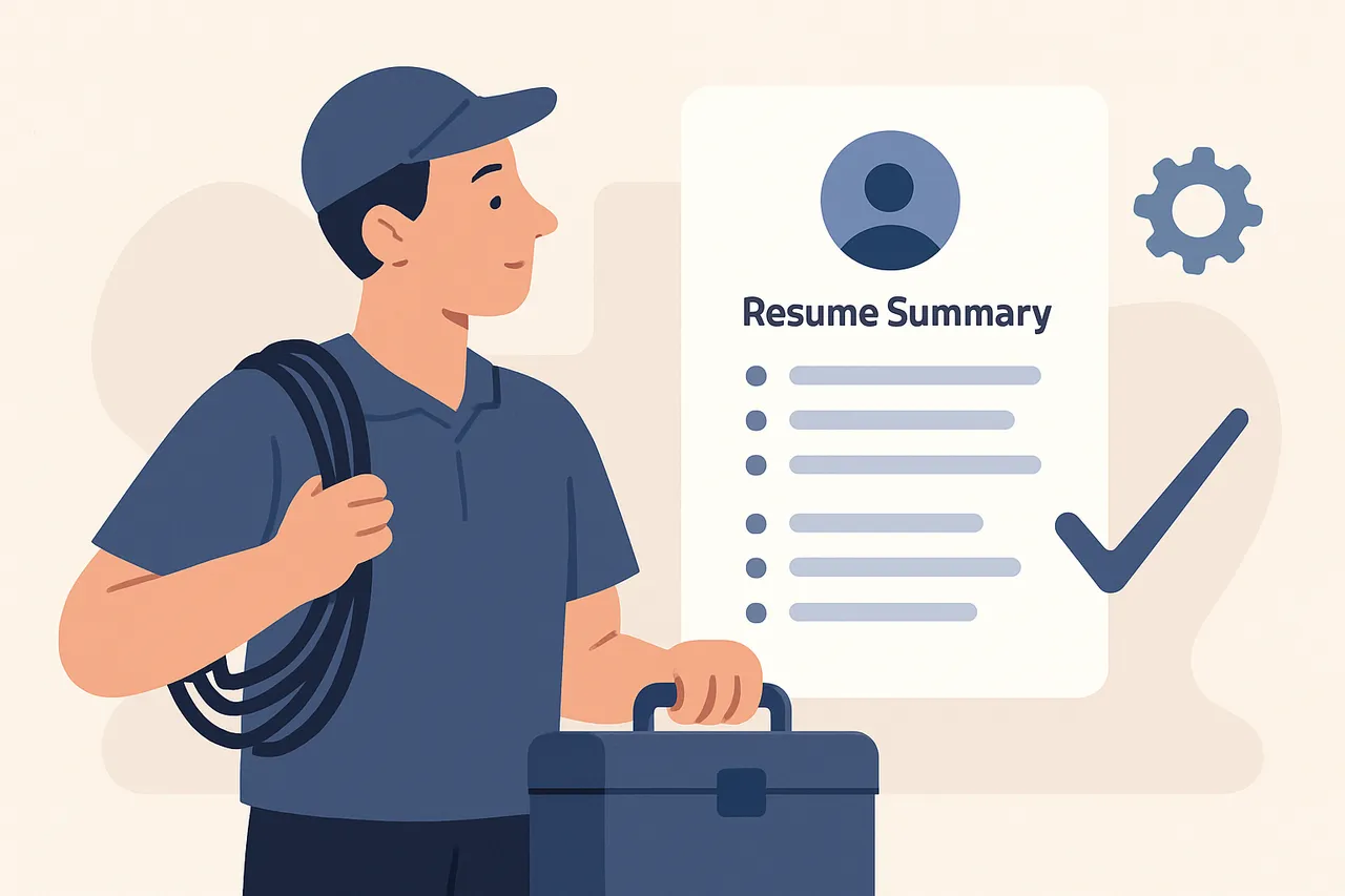 Electrician Resume Summary: Examples That Get Interviews