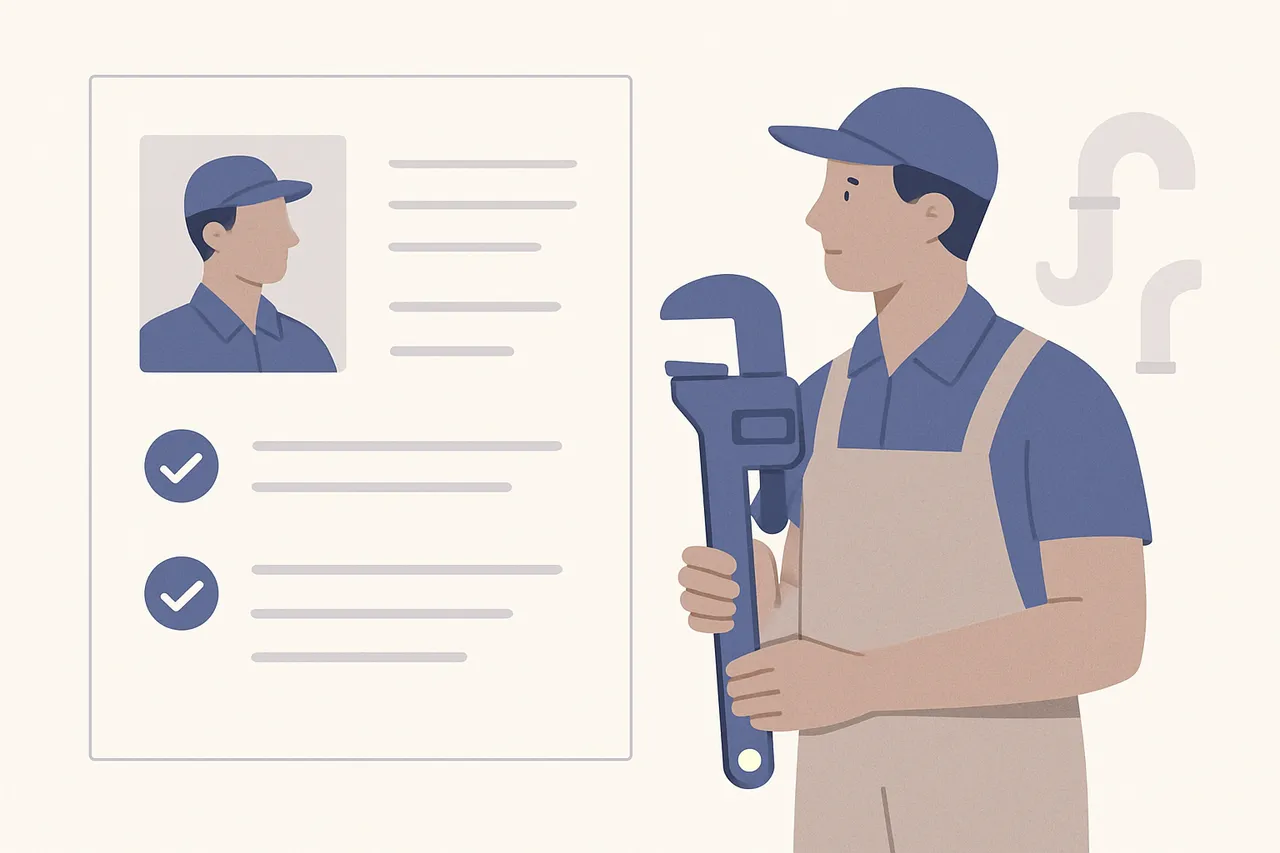 Plumber Resume Objective Examples for Entry-Level & Career Change