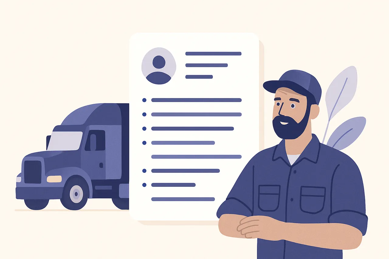 How to Write a Truck Driver Resume: Tips & Examples